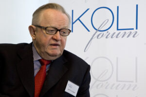 Martti Ahtisaari presidentti potrettikuvaaja joensuu henkilökuvaus